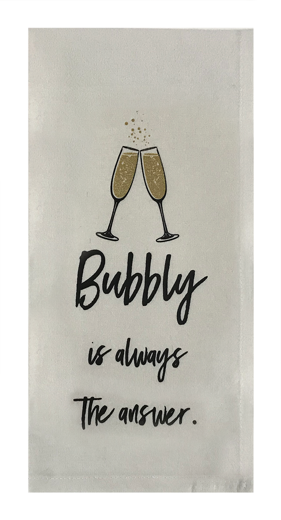 Bubbly Is Always The Answer.