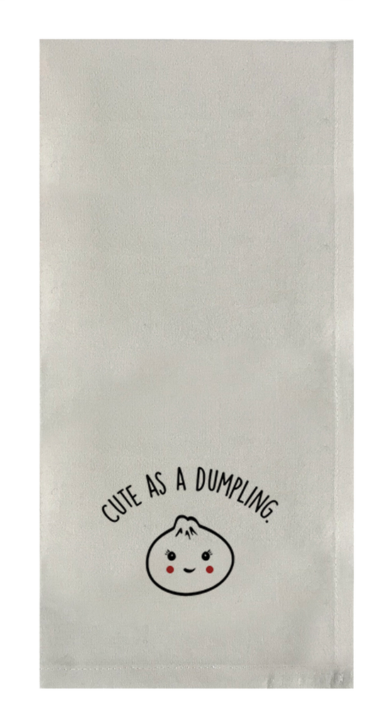 Cute as a Dumpling.- Flower Sack Towel