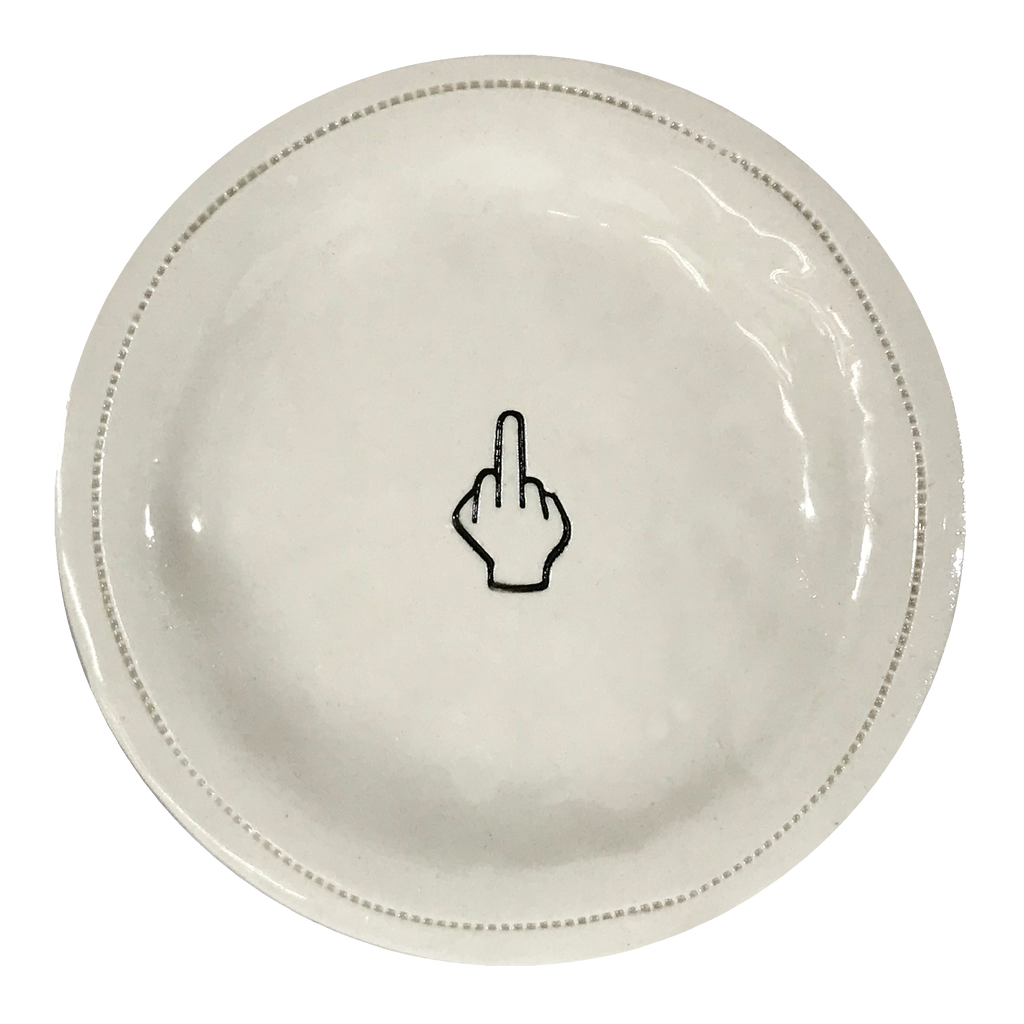 Finger- Porcelain Round