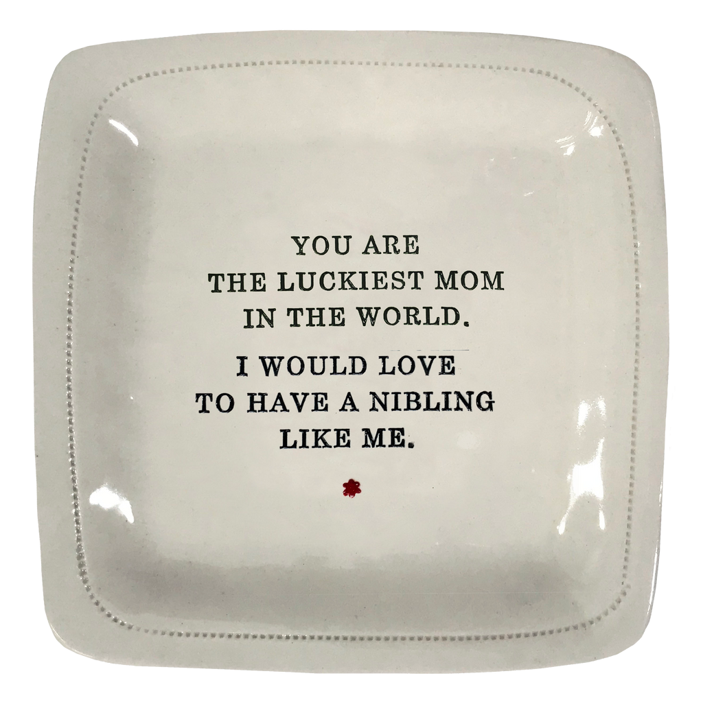 You Are The Luckiest Mom In The World. I Would Love To Have A Nibling Like Me.