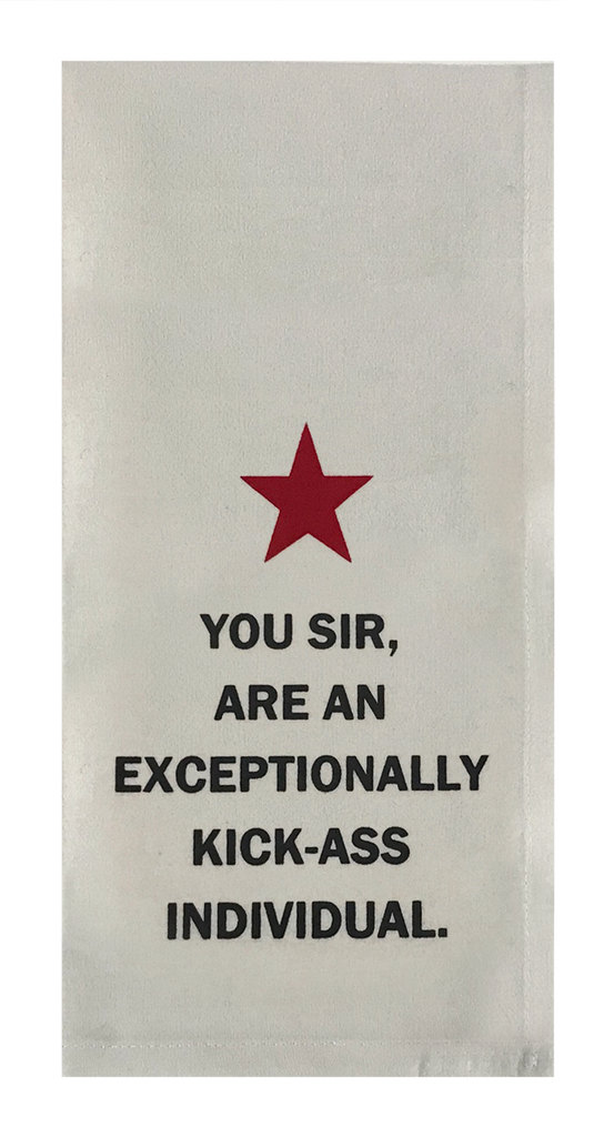You Sir, Are An Exceptionally Kick-Ass Individual.