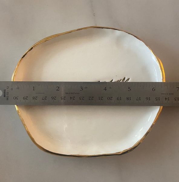 Unique Hand Painted Plate