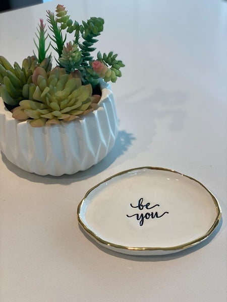 Unique Hand Painted Plate